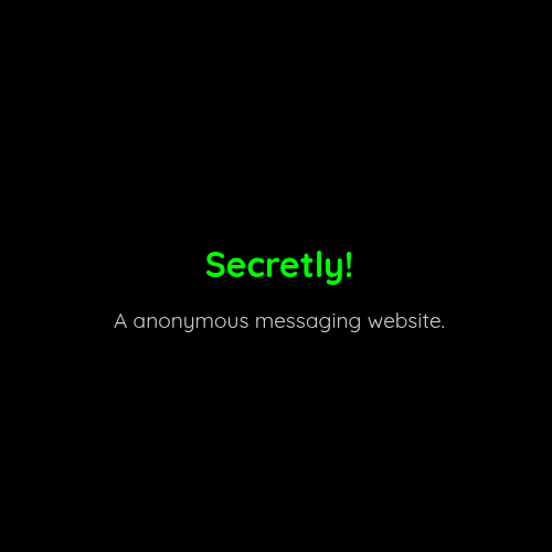 Secretly Website
